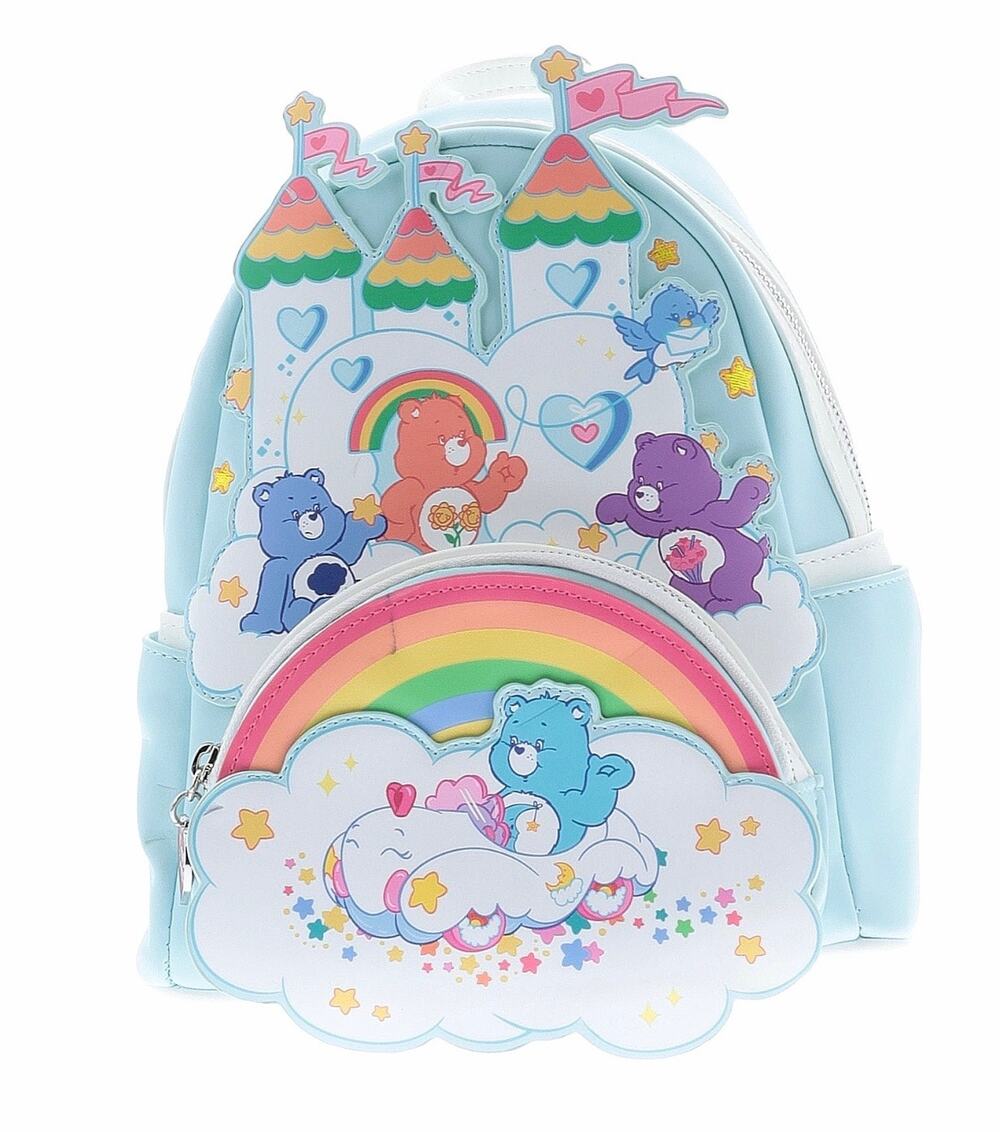 Loungefly Care Bears CareALot Castle Mini Backpack